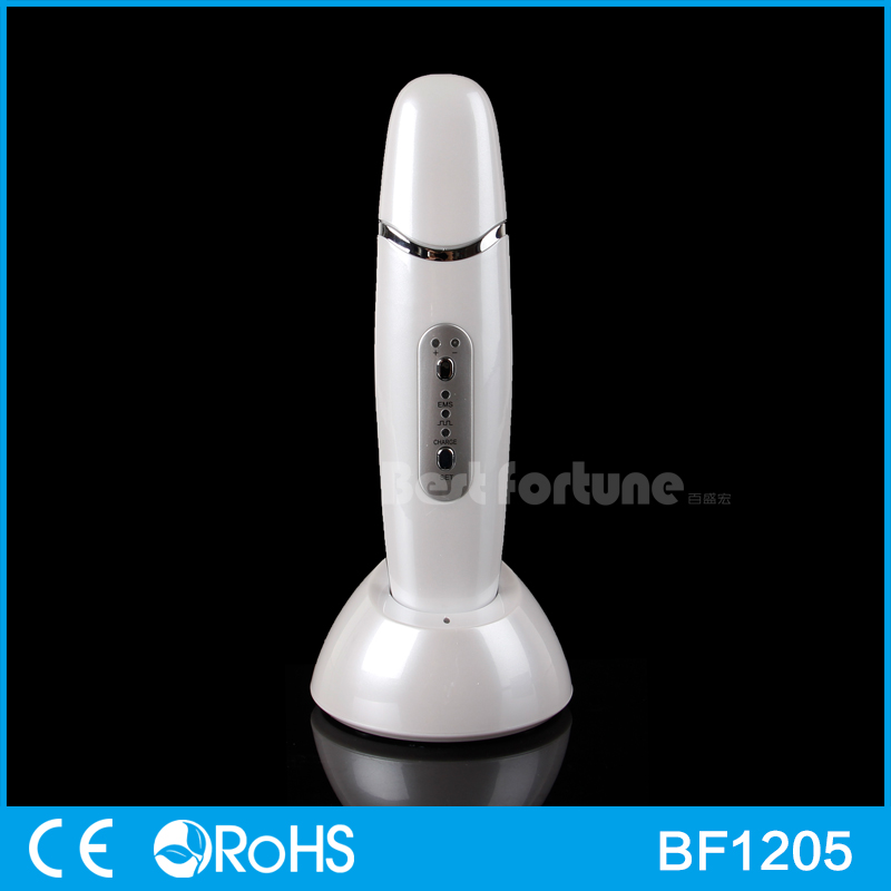 Cordless EMS Professional Ultrasonic Skin Scrubber With CE RoHS Standard