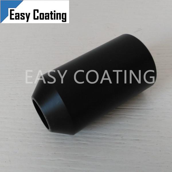 Sell black colour plastic powder coating gun X1 cap nut thread sleeve replacemen