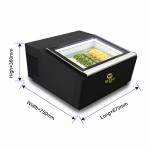 Smart Gelato Ice Cream Showcase 200W Refrigeration Equipment 44KG N.W. -16.C to