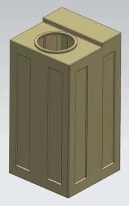 Wholesale 80 Liters Square Chemical Tank Lightweight 21 Gallon from china suppliers