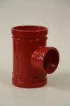 Corrosion Resistance Grooved Tee Connectors For High Pressure Industrial