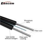 Indoor FTTH fiber optic cable drop cable single mode GJXH 2 core 4 core ftth 1km