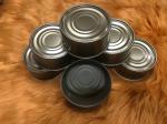 100g Empty Large Cookie Tins With Lids Aluminum Screw Top