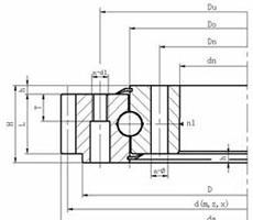 Wholesale Slewing bearings Single-Row 4 Point Contact Ball Slewing Ring Bearing 1600.40A from china suppliers