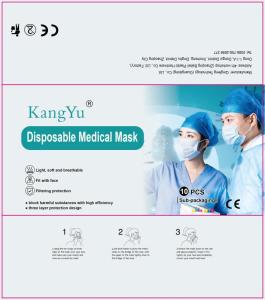 Wholesale FFP2 Elastic Earloop Disposable Medical Mask Anti Dust Prevent Flu from china suppliers