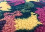 340GSM Soft Blanket Fabric / 100% Polyester Printed Woollike Sherpa Fleece