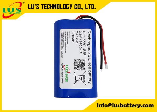 Rechargeable 18650 32700 Battery 3.6V 1s1p 6000mAh Cylindrical Li-ion Battery