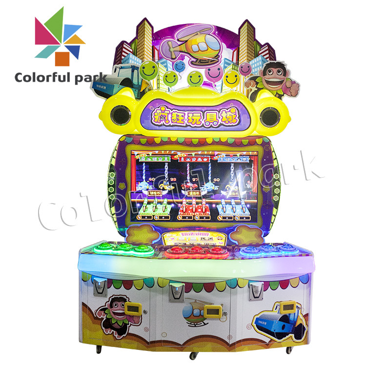Crazy Toy Town Arcade Redemption Tickets , Video Game Amusement Arcade Machines