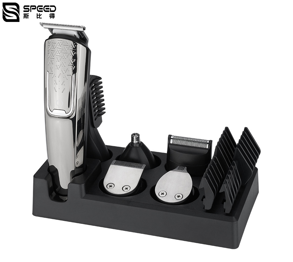 SHC-5303 Wide Narrow Engraving Nose Hair Knife Shaver 5 In 1 Cordless Men'S Grooming Kit