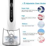 Electric Water Flosser Professional Cordless Portable USB Charging