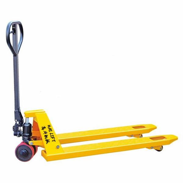 2000KG Mini Hand Operated Forklift , Hydraulic Manual Hand Pallet Truck CE
