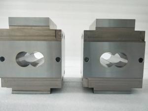 Wholesale Lab Twin Screw Extruder Screws And Barrels For Plastic Extruder Machinery Spare Parts from china suppliers