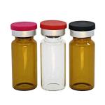 5ml 7ml 10ml 20ml empty Pharmaceutical tiny Amber Clear Injection Tubular