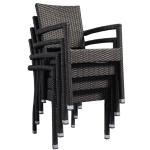 Poly Rattan Eco Friendly Garden Outdoor Table Chairs