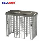 120 degree single channel automatic RFID access control full height turnstile