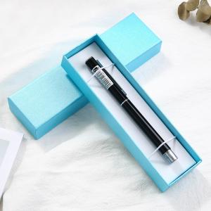 Wholesale green glitter lid and base pen box luxury ballpoint pen paper box custom pen gift box from china suppliers