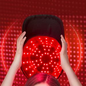 Wholesale Black 660nm 850nm Red Led Hat Infrared Light Hat For Hair Growth from china suppliers