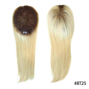Wholesale Hot Sale Brazilian Virgin Hair Topper Human Fish Net Women Topper Human Hair Toupee Raw Hair Topper for Women from china suppliers