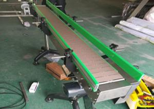 Wholesale Customized Dimensions Slat Chain Conveyor for Bottle Labeling from china suppliers