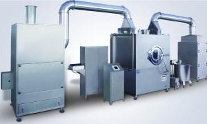 Wholesale TIANHE Capacity 150kgs Full Automatic Tablet Film Coating Machine Touch screen from china suppliers