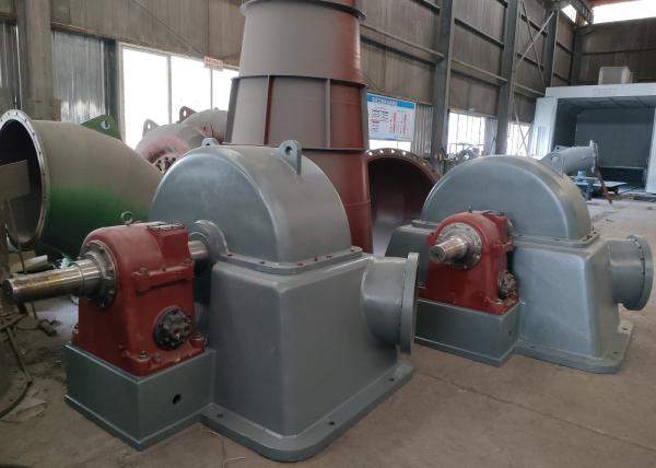 Brushless Excitation Turgo Impulse Turbine Steel Casting Body Stainless Steel