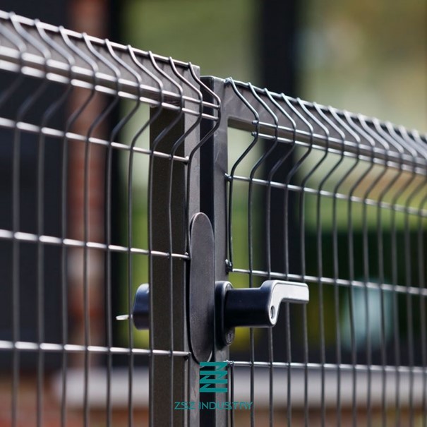 1200mm Height Glavanizing Garden Fence Gate 3D Fence Panels Double Gate