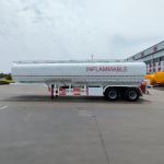 45000-50000 L Three Axle Aluminium Alloy Fuel Oil Tanks Trailer