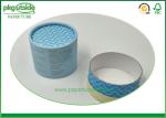 Cosmetics Cardboard Cylinder Packaging , Colorful Round Gift Boxes With Lids