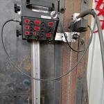DC Electric Current Straight Track Tank Welding Tractor for Tank Construction