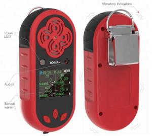 Wholesale 2 Years Warranty Bosean Gas Detector , Four In One Combustible Gas Monitor from china suppliers