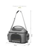 Linen Soft Pet Bed Cushion Luxury Car Foldable Dog Pet Carrier Bag