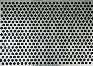 China Stainless Steel Round Hole Perforated Metal Mesh Customized on sale