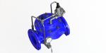 Pilot Operated Blue Pressure Sustaining Valve With Nylon Reinforcement Diaphragm