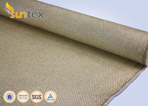 Yellow Flame / Spark Resistant Fire Fiberglass Welding Blanket Roll Fabric
