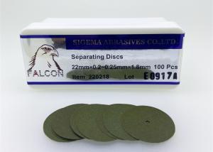 Wholesale Green Lab Dental Diamond Discs 25000 Rpm Silicon Carbide Cutting Disc from china suppliers