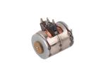VSM0620 Permanent Magnet Stepper Motor 6mm 4 Bare Pins D Shaft 5V DC 18° Angle