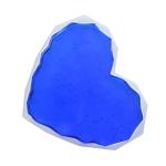 Eco Friendly Silicone Resin Mold Heart Shape Silicone Coaster Mold For Resin