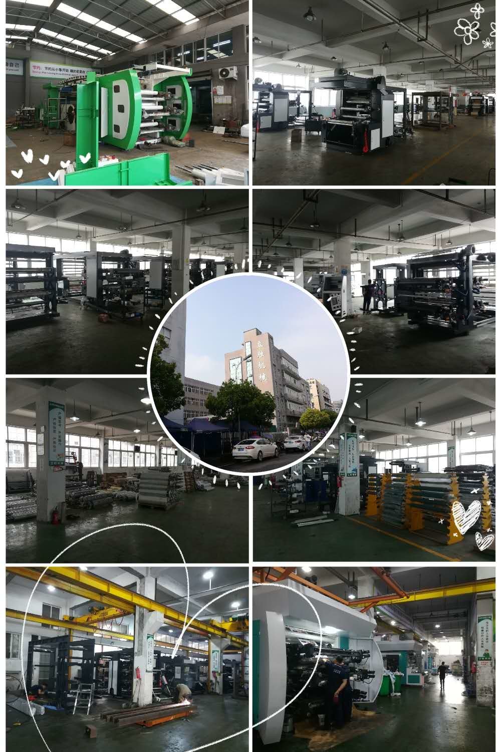 High speed stack type Flexographic Printing Machine for Both Side Roll paper, plastic film PP woven sack non woven fabr