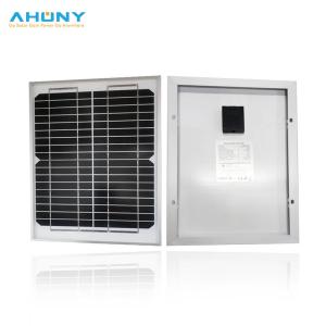 Wholesale 500V White Backsheet Monocrystalline Rigid Glass Solar Panel For CCTV Camera / Solar Light from china suppliers