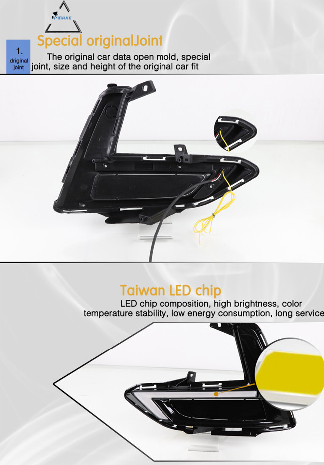 Auto Accessories LED Fog Lights Daytime Driving Lights For Nissan Sentra