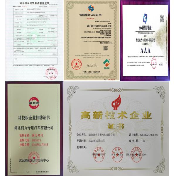 Dongfeng Dollicar D6 LNG 4x2 6cbm Compactor Garbage Truck