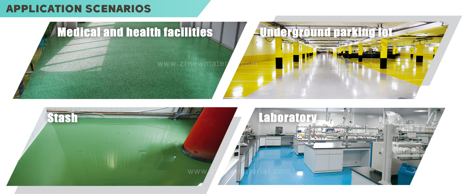 Low VOC Anti Static Epoxy Floor Paint Abrasion Resistant Custom Color
