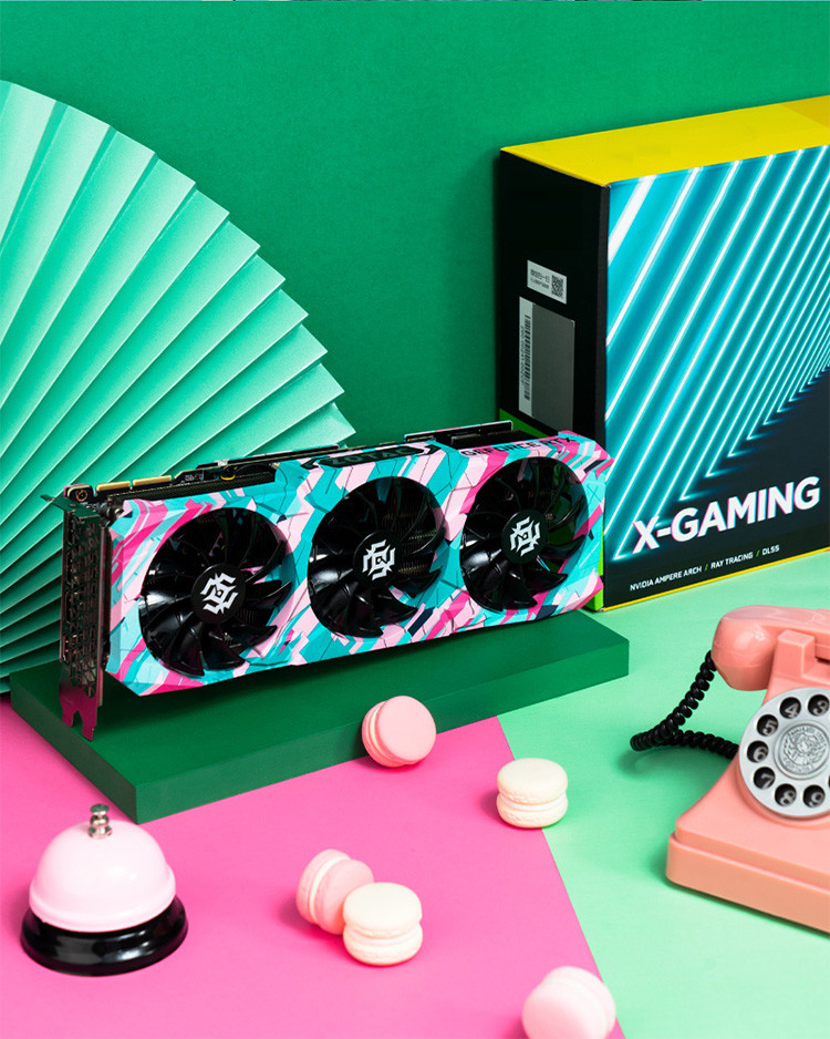 7680×4320 Resolution Desktop Graphics Card GeForce RTX 3090 24GB GDDR6X HDMI 2.1