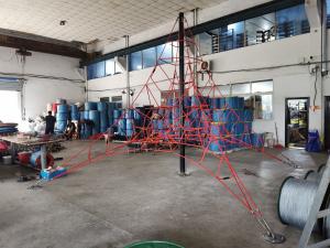 China Playground Pyramid Climbing Net Spider Net For Kids Climbing on sale