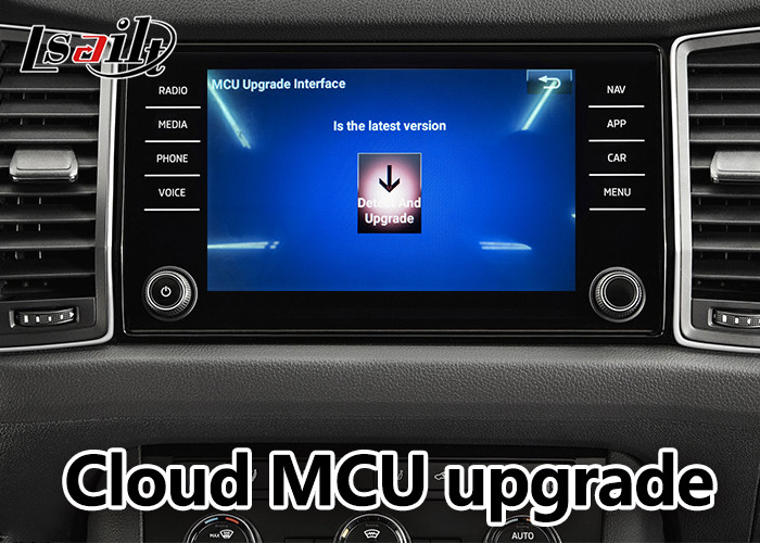 Skoda Kodiaq Easy Installation GPS Navigation Device Support Android Interface Youtube Video Play