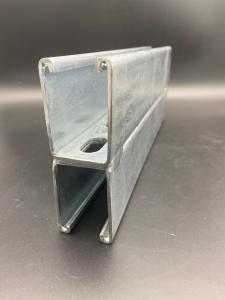 Wholesale 41x62 41x124 Custom Size Galvanized Steel Perforated Double Strut Channel from china suppliers