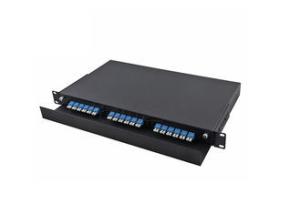 Wholesale Draw Type Fiber Optic Patch Panel 36 Ports 19 Feets 1U For Cable Management from china suppliers