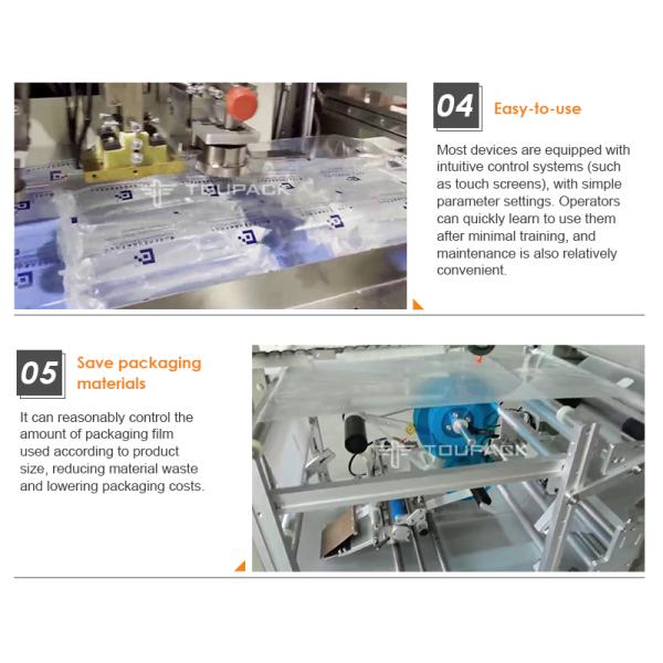 Fully Automatic Horizontal Packaging Machine, Bread PE Film PVC Film Pillow Packaging Machine