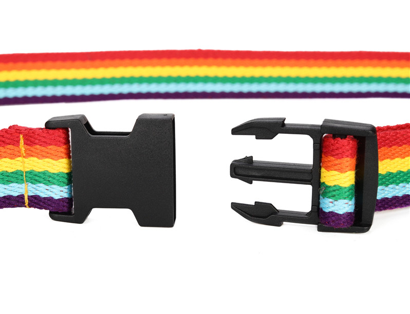 Rainbow Stretch Stretch Fabric Belt 3cm Nylon Duty Belt