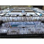 High Precision 1:150 Scale Model Factory Architectural Scale Models With LED